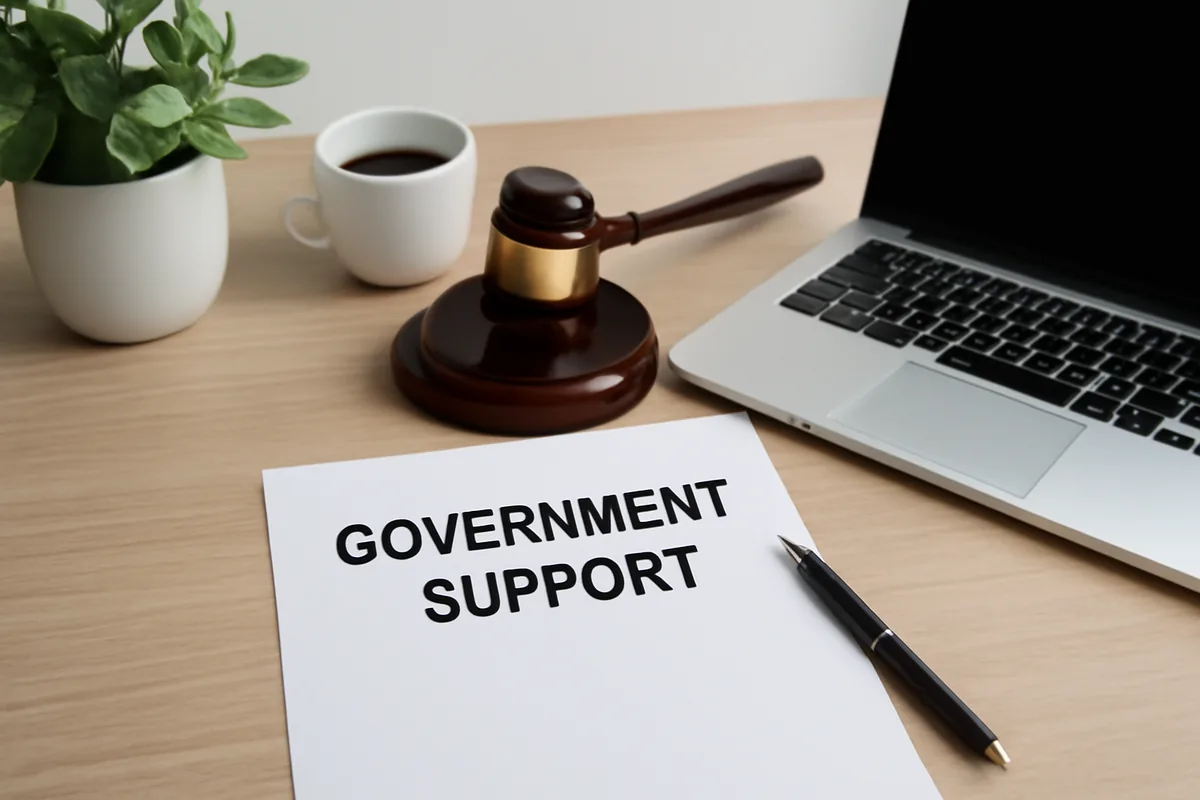 government support workspace